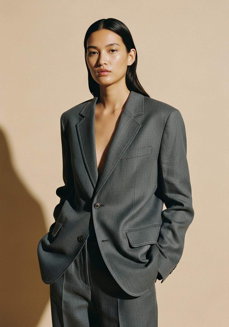 テーラード リネンブレザー